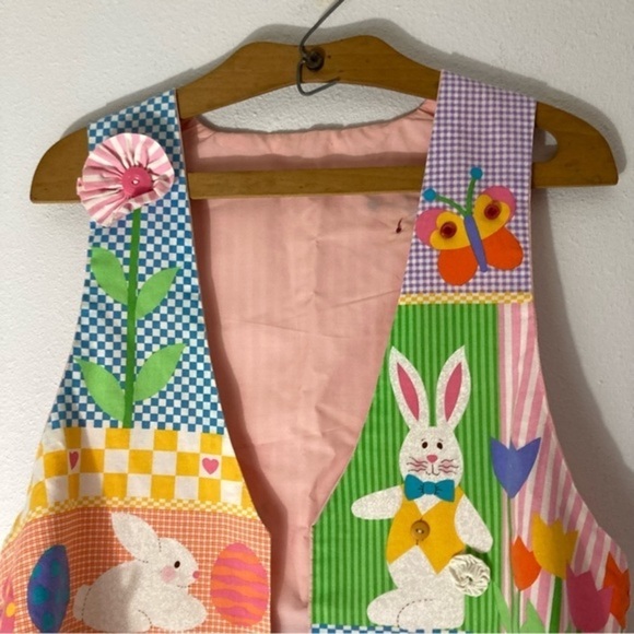 Easter bunny open vest - Picture 2 of 13